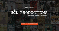 Desktop Screenshot of jclproductions.ca